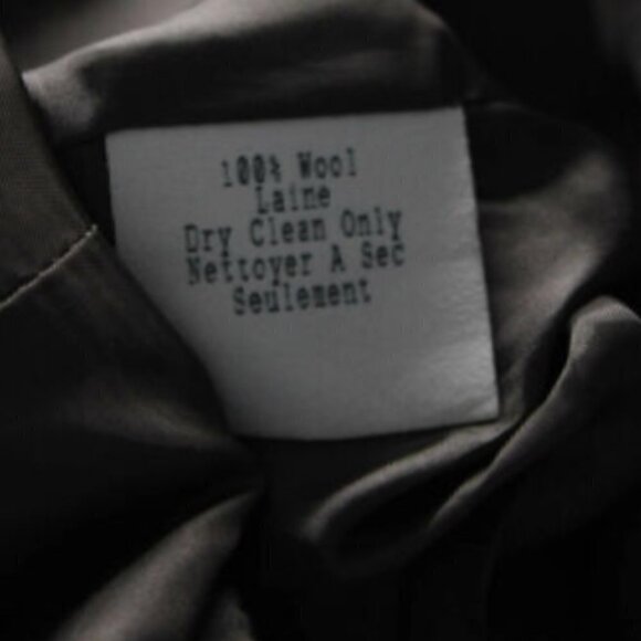 Lafayette148 Wool Hooded Vest Jacket Grey XS NWOT - Picture 6 of 8